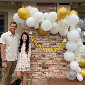 Cut out backless white dress from the stylist la, size small fits true to size